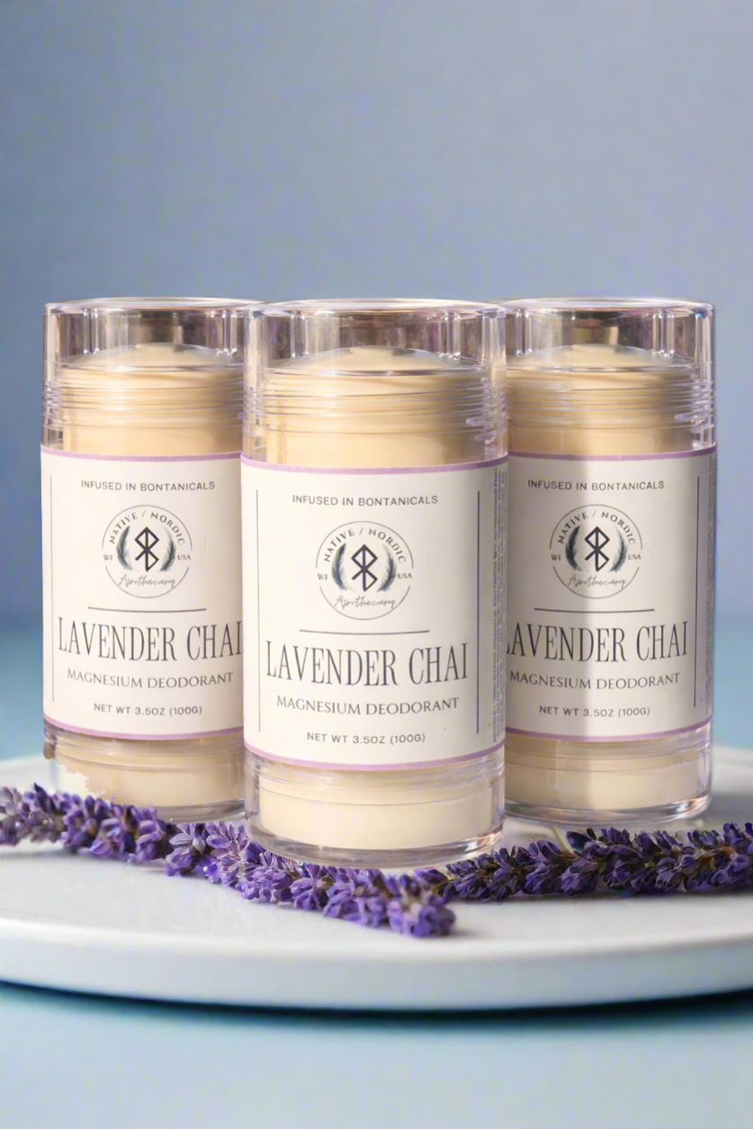 Lavender Chai Natural Deodorant
