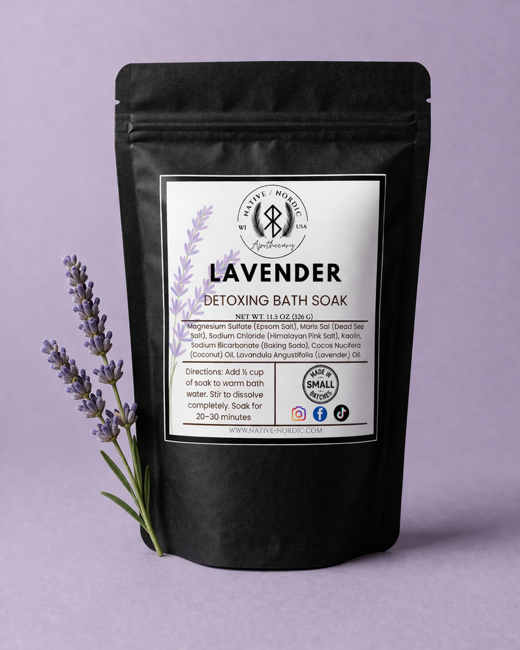 Lavender Mineral Bath Soak