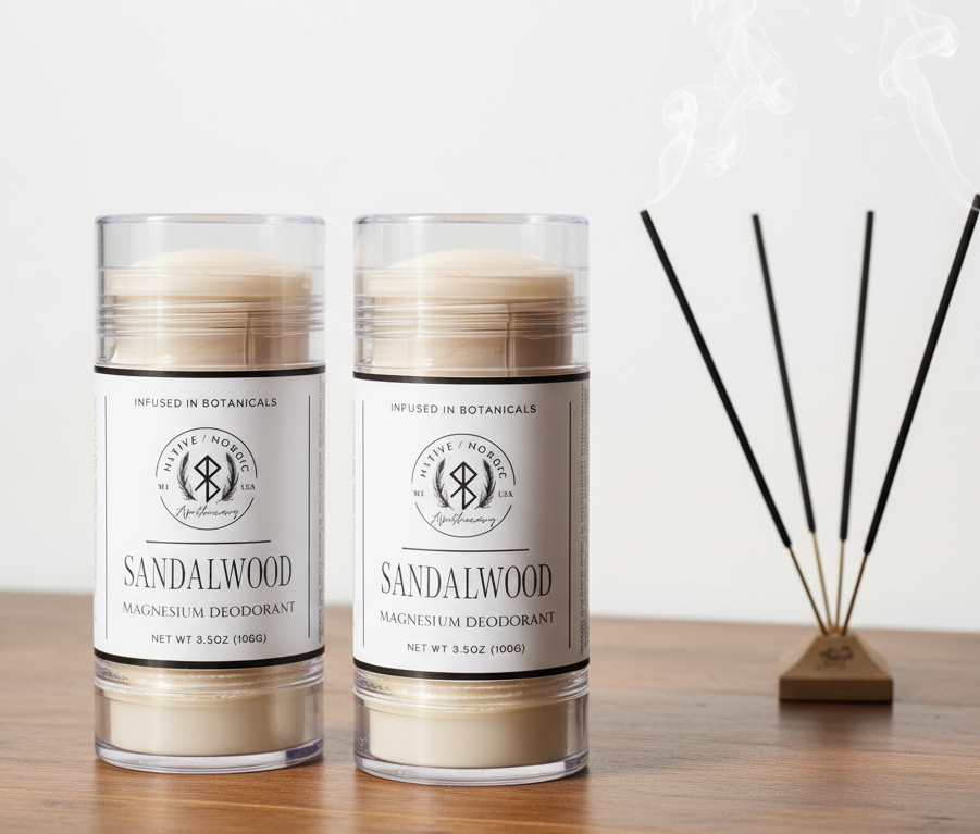 Sandalwood Natural Deodorant