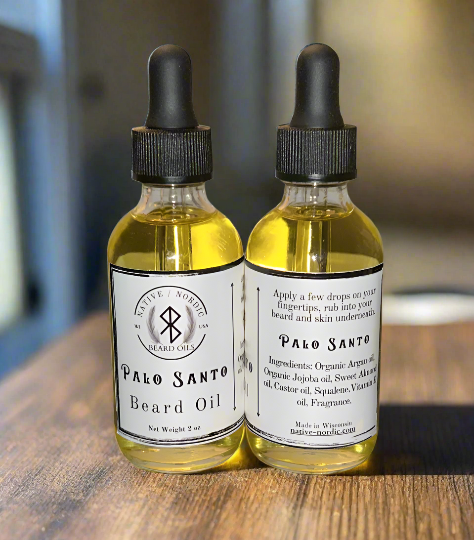 Palo Santo Beard Oil 2 oz