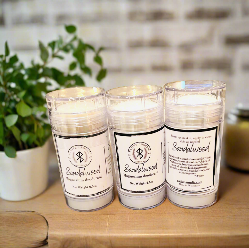 Sandalwood Natural Deodorant