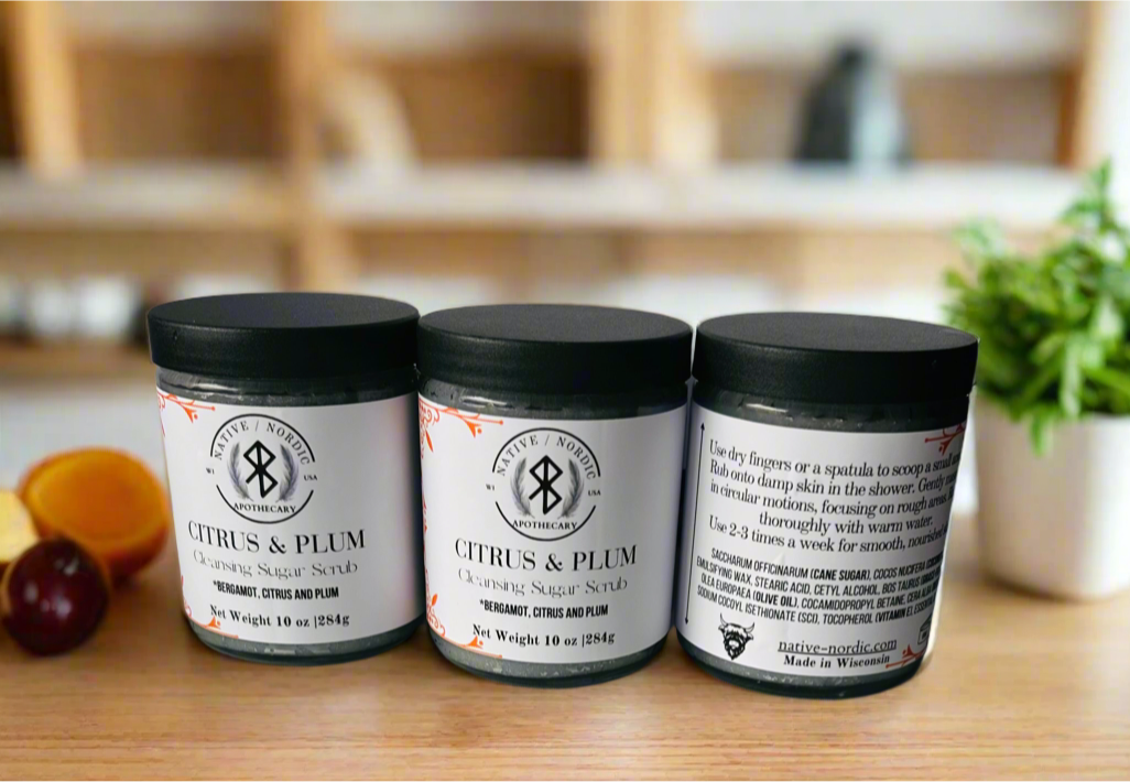 Citrus & Plum body scrub