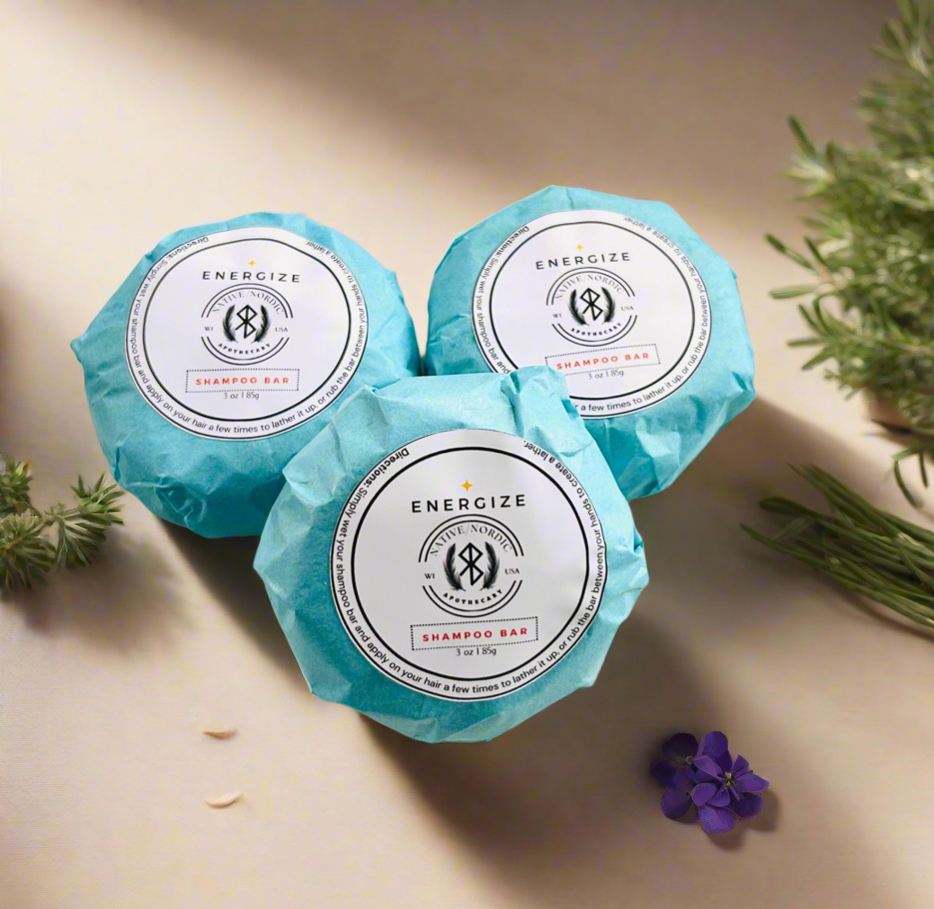 ENERGIZE SHAMPOO BAR 3oz