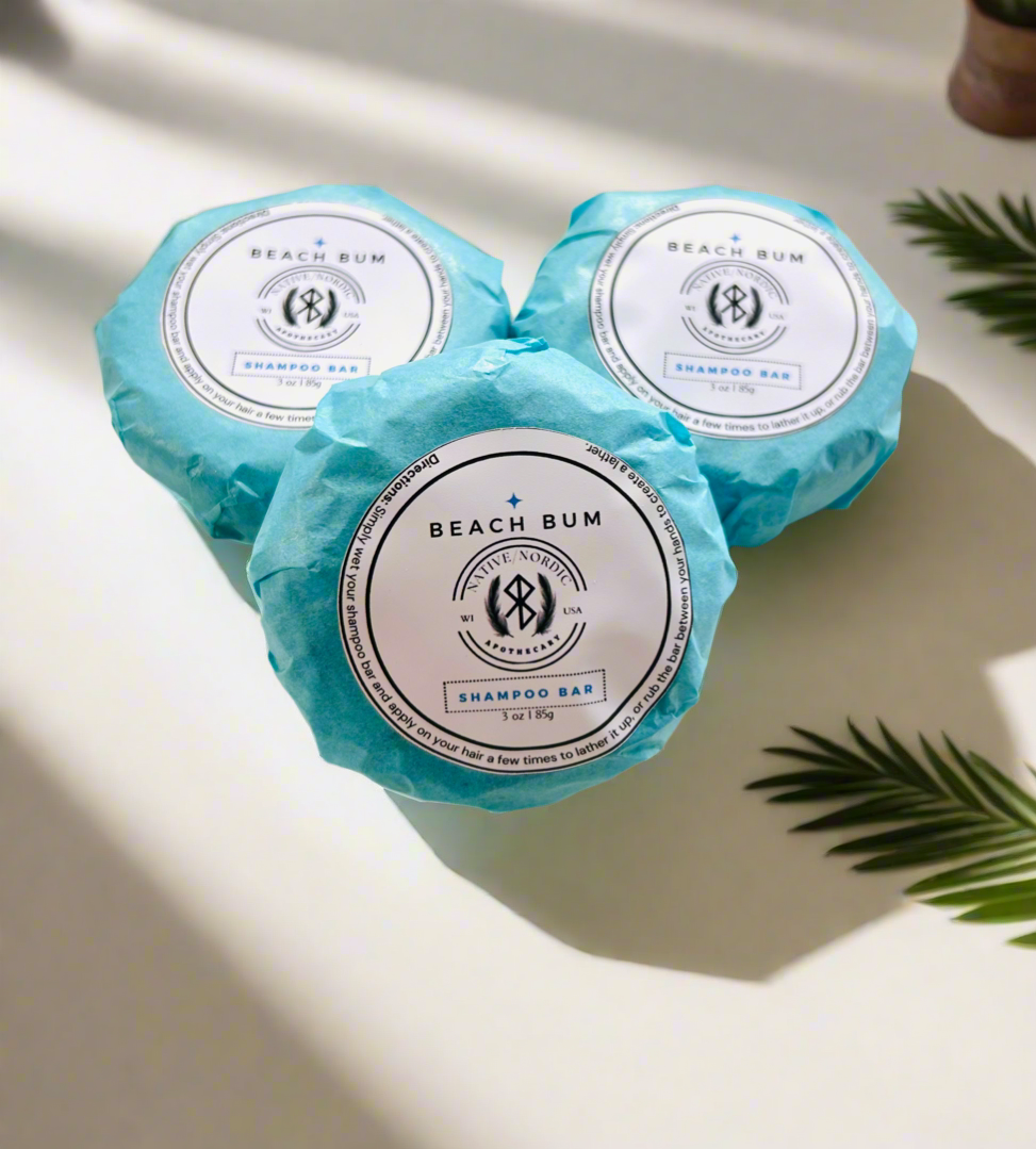 BEACH BUM SYNDET SHAMPOO BAR 2.5oz