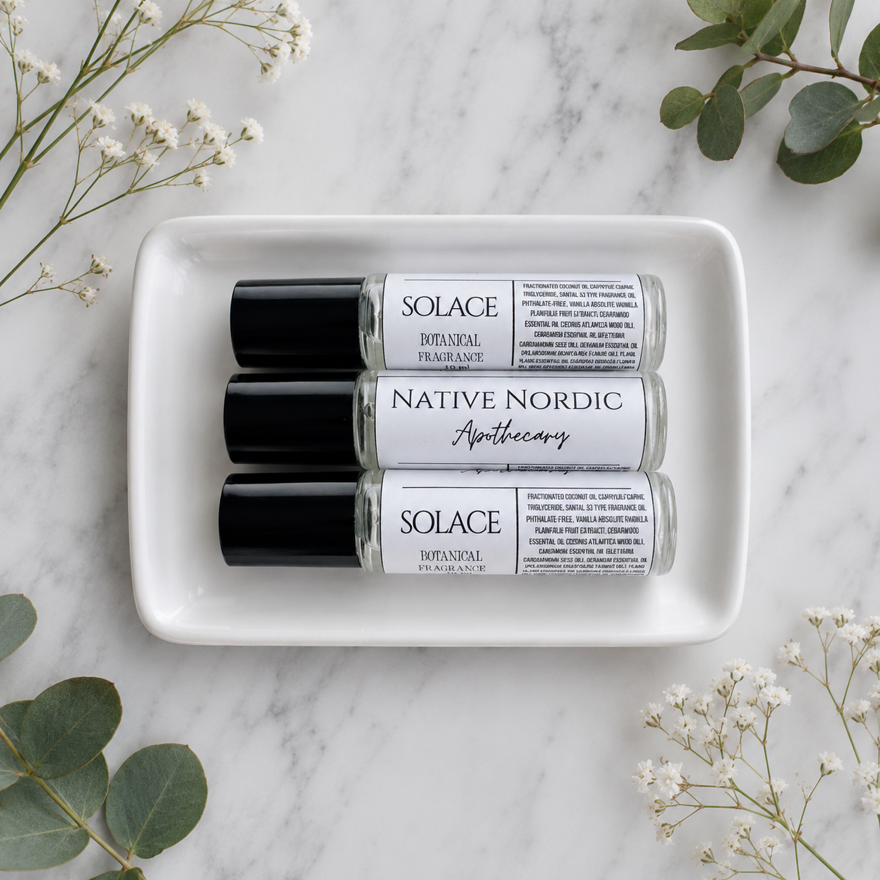 Solace Botanical Fragrance Oil Roll-On