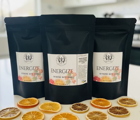 Energize – Citrus Mineral Bath Soak 4.5oz