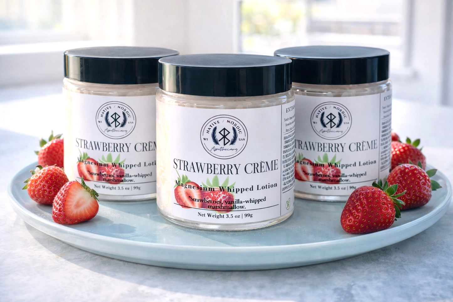 Strawberry Crème 3.5 oz