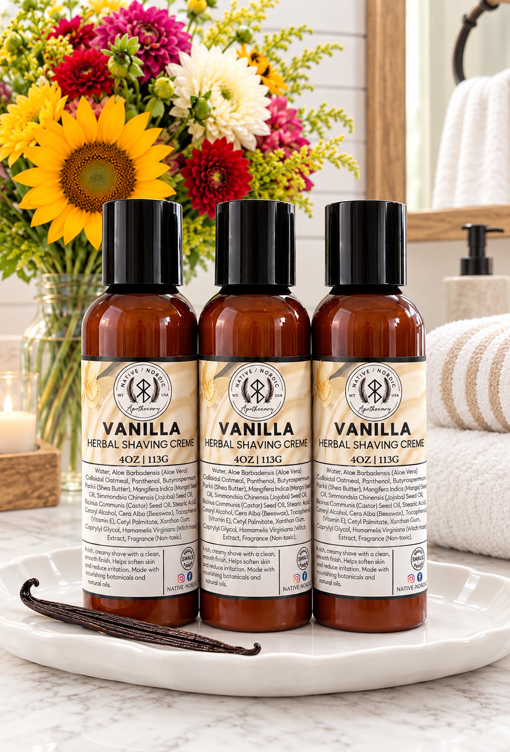 Vanilla Shaving Cream