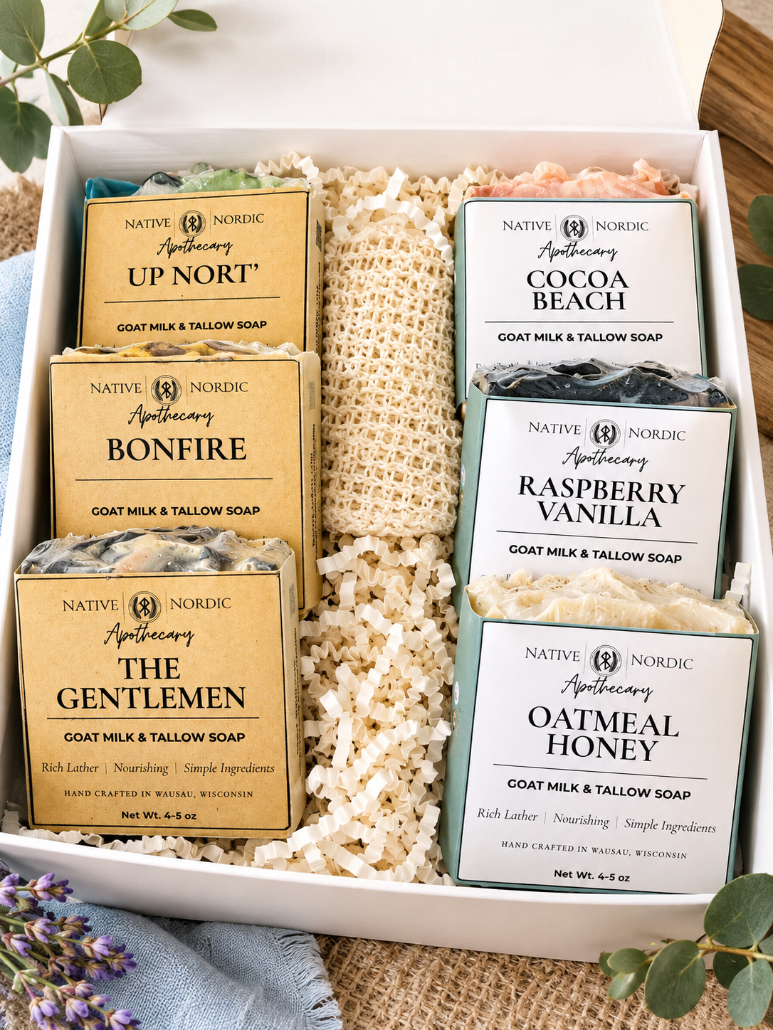 Rustic Roots Soap Set