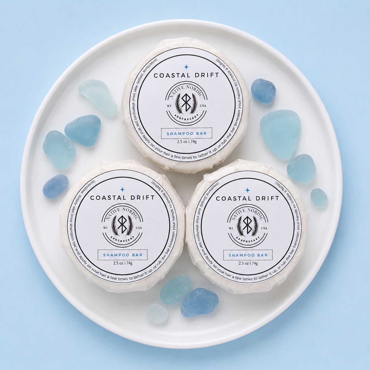 Coastal Drift Honey Silk Shampoo Bar 2oz