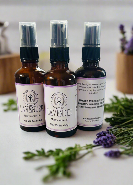 Lavender Magnesium spray 2oz