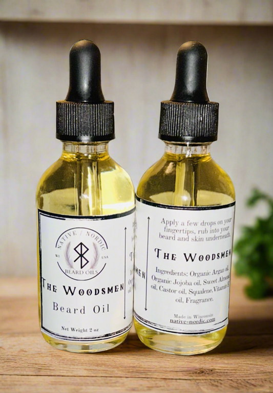 The Woodsmen beard oil 2 oz