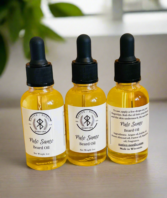 Palo Santo beard oil 1 oz