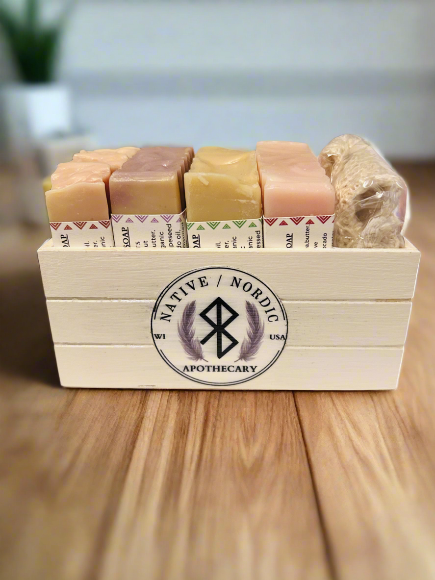 Mini soap crate