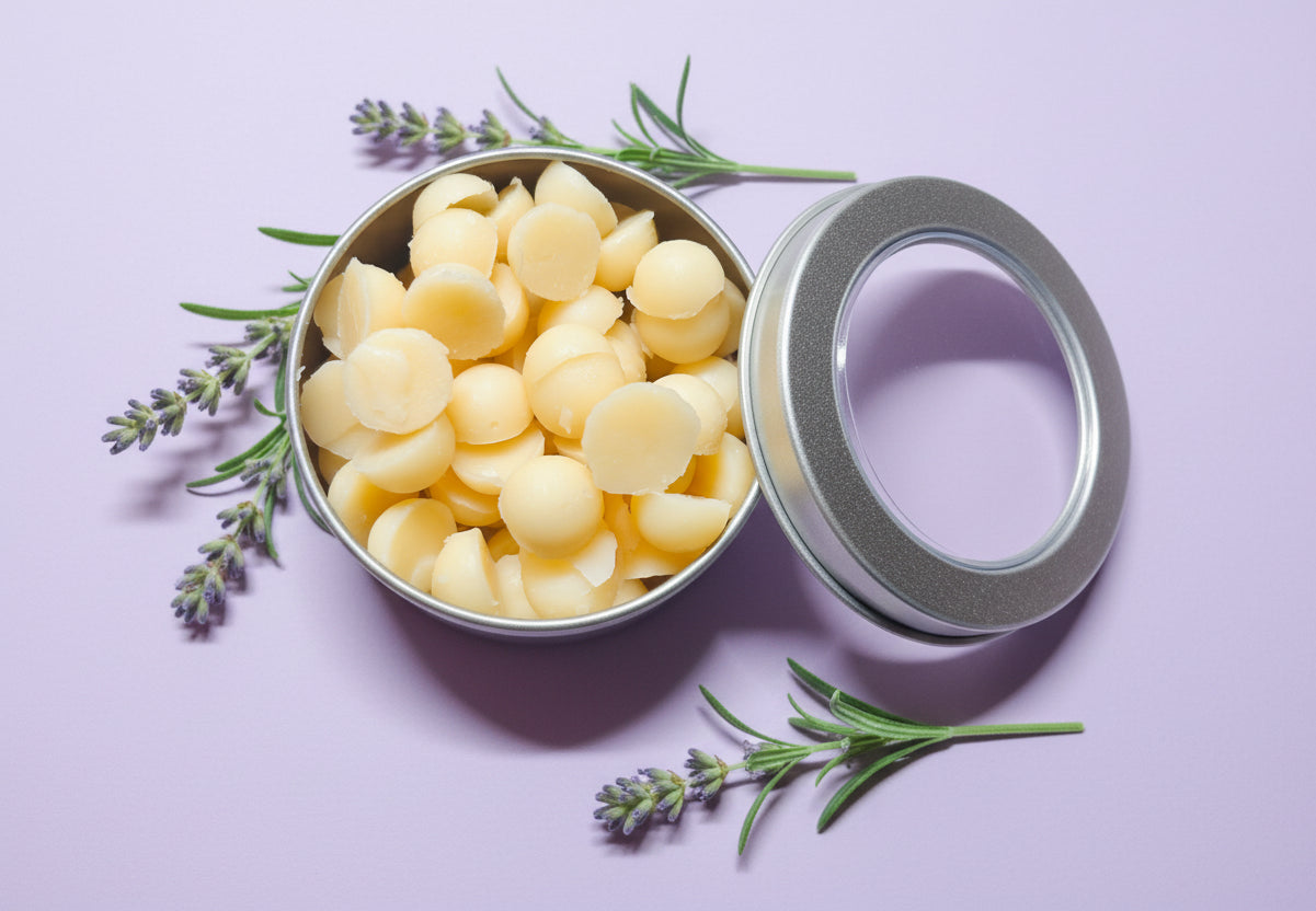 Lavender Lotion Buttons