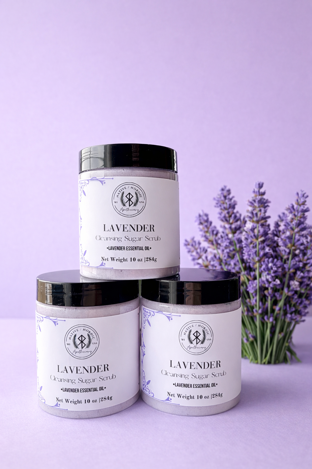 Lavender Sugar Scrub