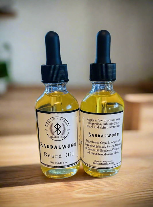 Sandalwood beard oil 2oz