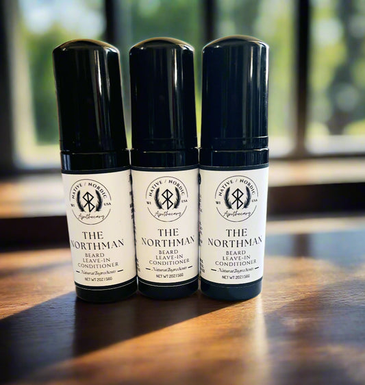 The Northman Beard leave-in conditioner foam