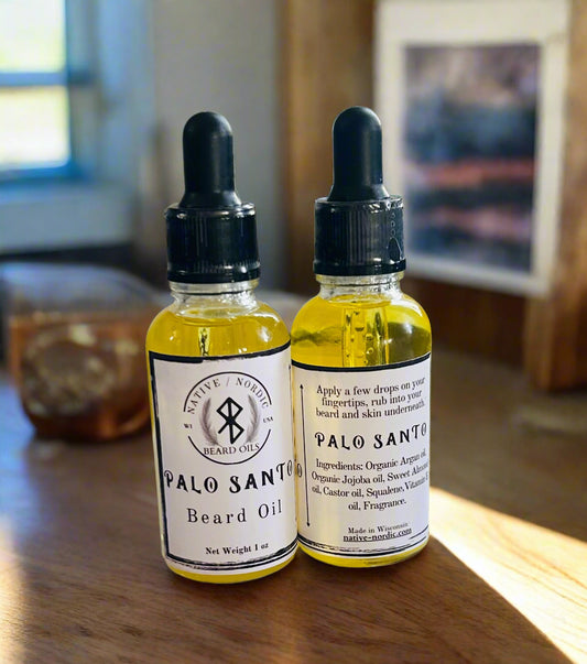 Palo Santo beard oil 1 oz
