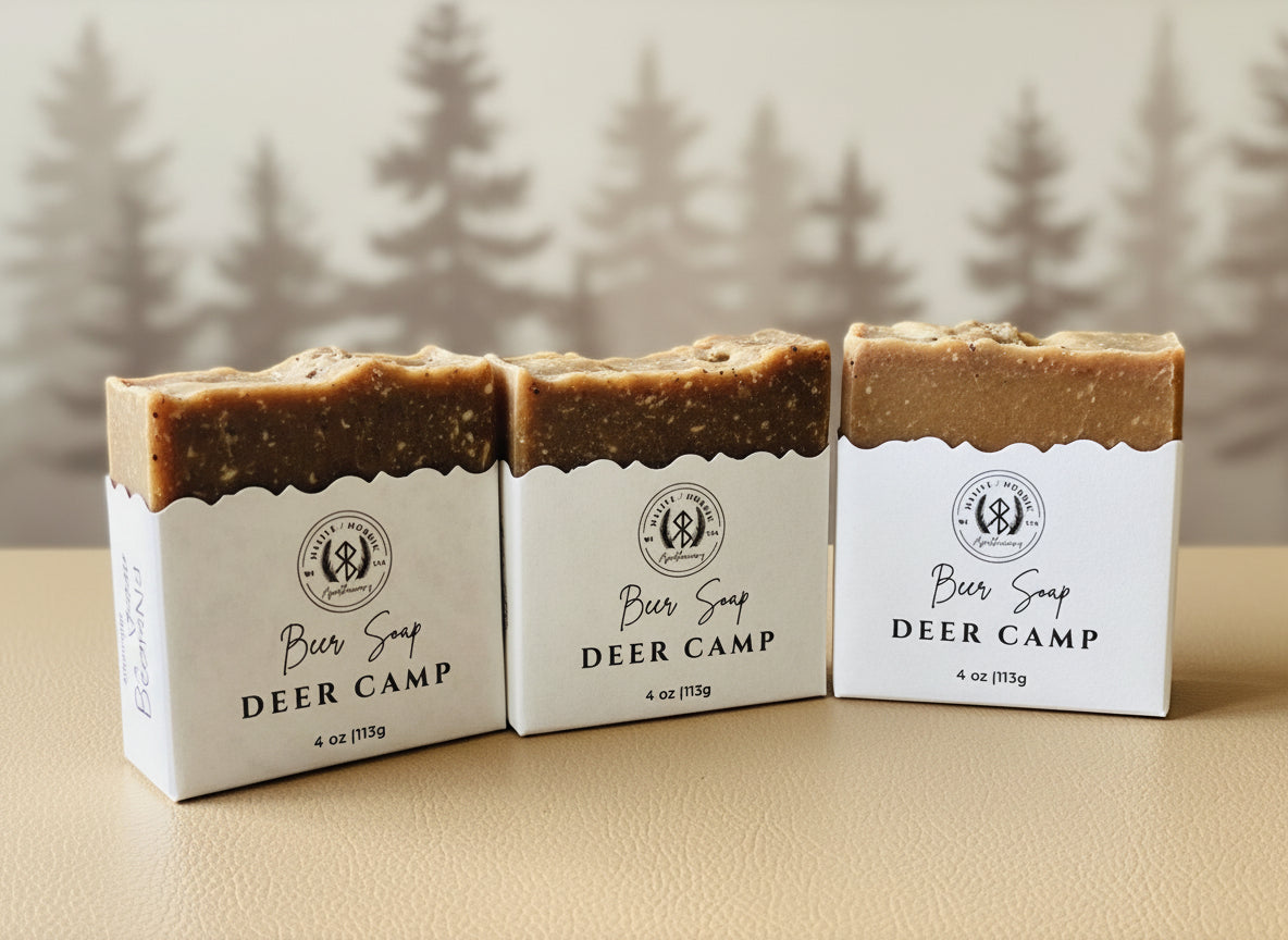 “Deer Camp” Pine Tar & Beer 4oz