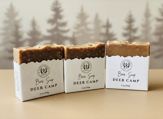 “Deer Camp” Pine Tar & Beer 4oz